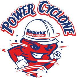Power Cyclone Superior Performance Logo representing the HPDU Power Cyclone Series